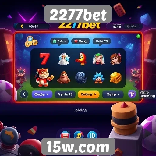 Como funciona a interface do usuário no 2277bet